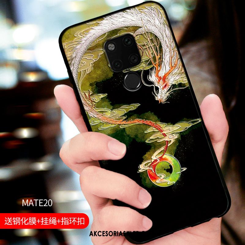 Futerał Huawei Mate 20 Modna Marka Tendencja Niebieski Wiszące Ozdoby Anti-fall Etui Tanie