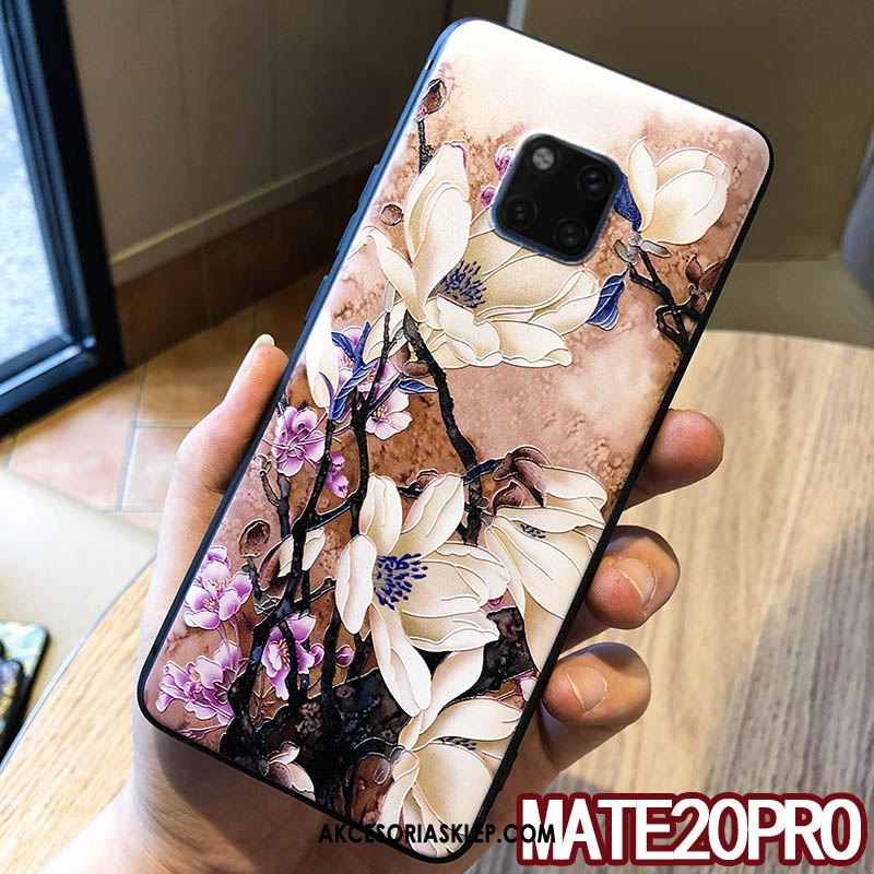 Futerał Huawei Mate 20 Pro Kreatywne Świeży Silikonowe Nubuku Anti-fall Etui Sklep