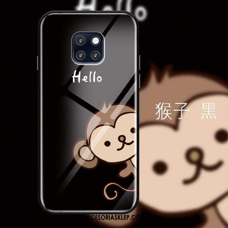 Futerał Huawei Mate 20 Pro Szkło Hartowane Piękny Tendencja Czarny Małpa Etui Sklep