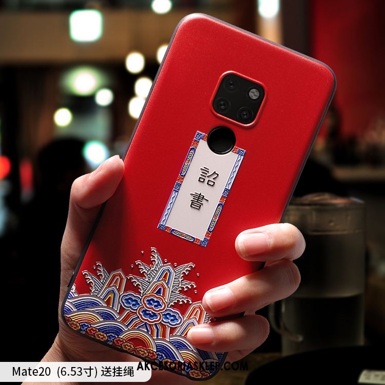 Futerał Huawei Mate 20 Różowe Kreatywne Modna Marka Cienkie Nubuku Pokrowce Oferta