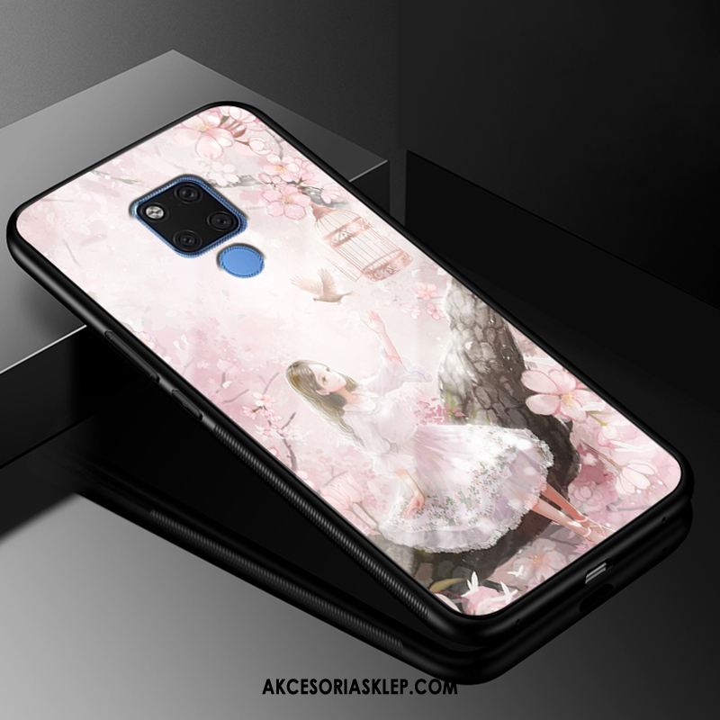 Futerał Huawei Mate 20 Telefon Komórkowy Kreatywne Silikonowe Anti-fall Biały Obudowa Sklep