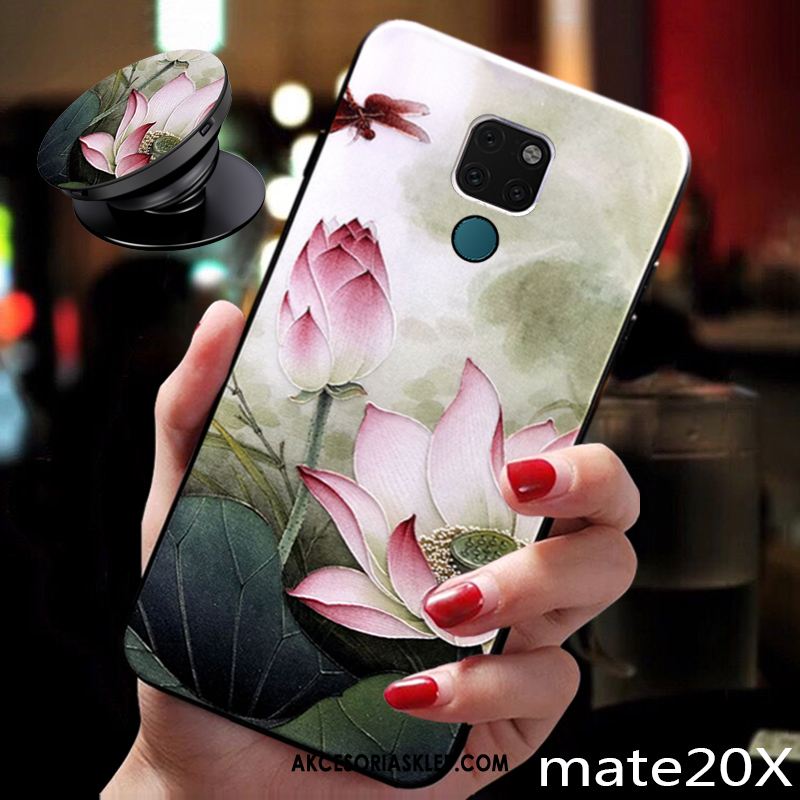 Futerał Huawei Mate 20 X Chiński Styl Osobowość Kreatywne Cienkie Telefon Komórkowy Etui Sprzedam