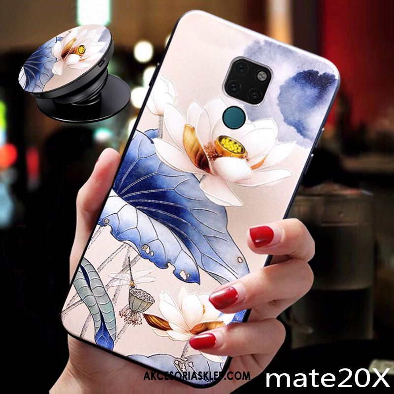 Futerał Huawei Mate 20 X Chiński Styl Osobowość Kreatywne Cienkie Telefon Komórkowy Etui Sprzedam