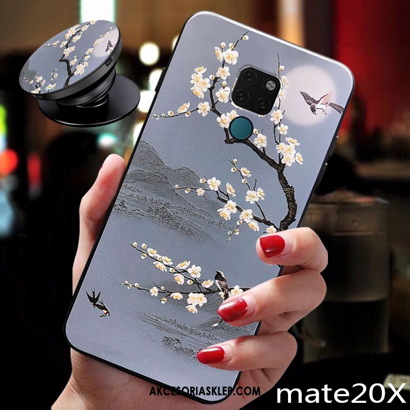 Futerał Huawei Mate 20 X Nowy Telefon Komórkowy Tendencja Kreatywne Niebieski Etui Sklep