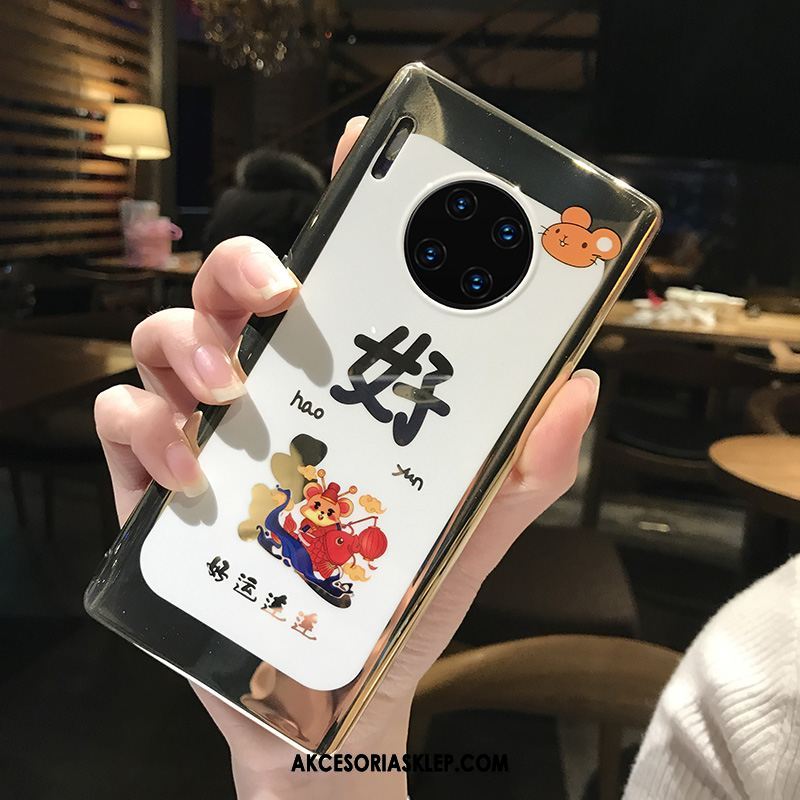 Futerał Huawei Mate 30 Biały Telefon Komórkowy Duży Anti-fall Czerwony Netto Etui Kup