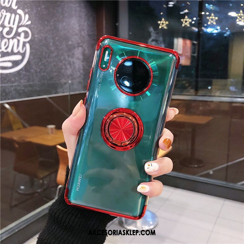 Futerał Huawei Mate 30 Pro Czerwony Przezroczysty Telefon Komórkowy Anti-fall Wysoki Koniec Obudowa Sklep