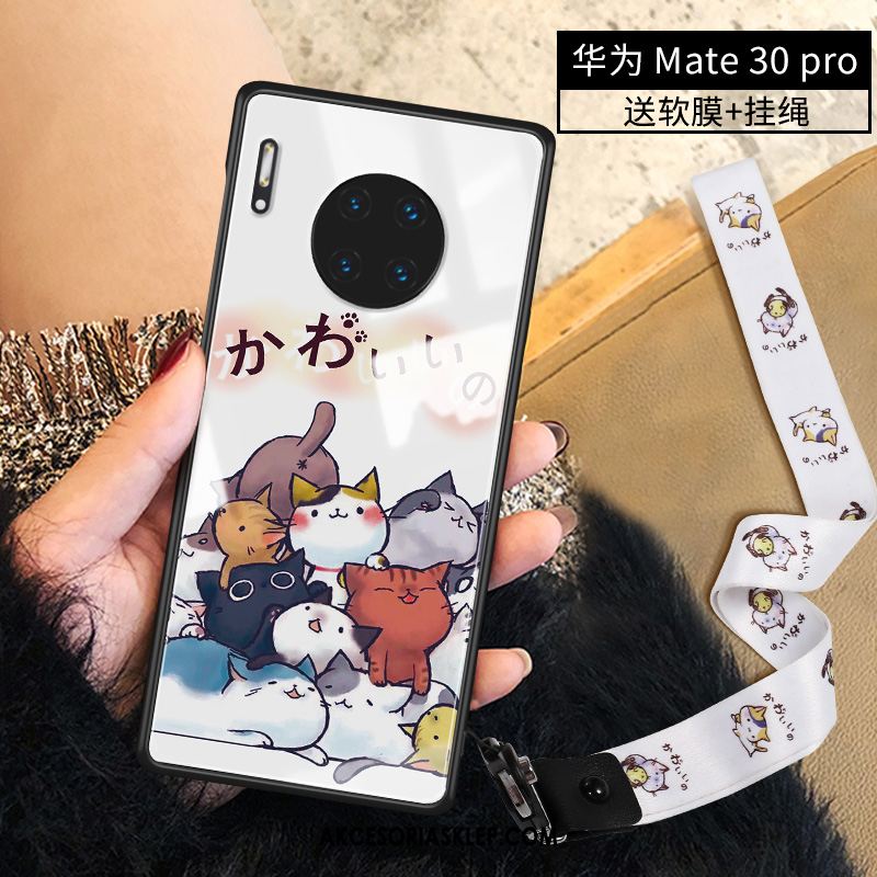 Futerał Huawei Mate 30 Pro Osobowość Kreatywne Tendencja Silikonowe Czerwony Pokrowce Tanie