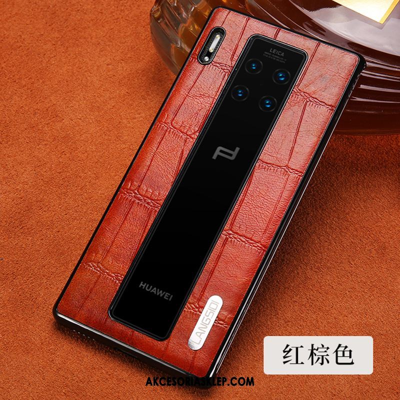 Futerał Huawei Mate 30 Rs Skórzany Futerał Dostosowane All Inclusive Wysoki Koniec Skóra Bydlęca Etui Kupię
