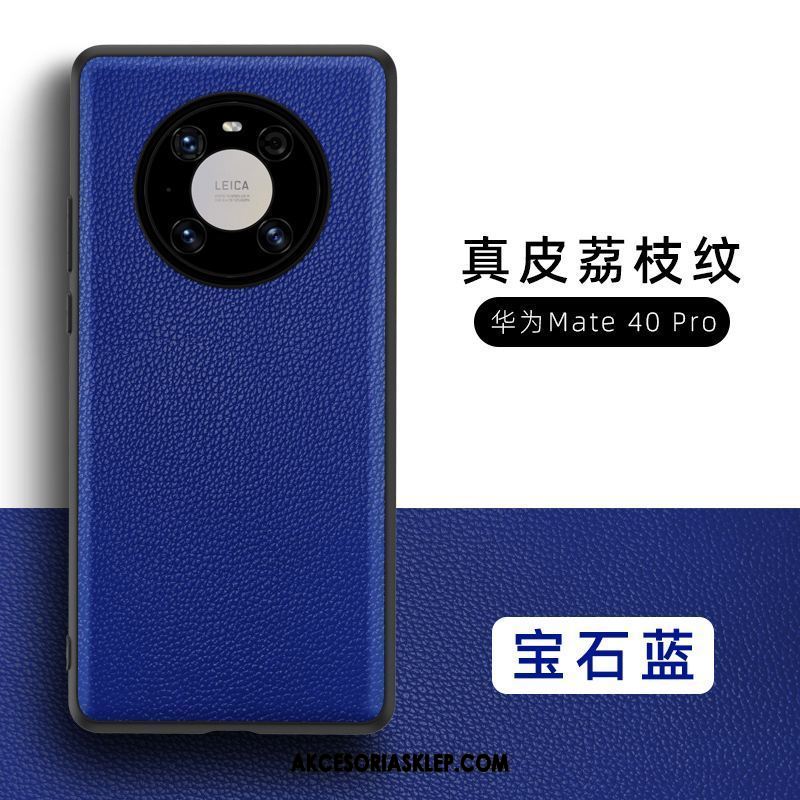 Futerał Huawei Mate 40 Pro Czarny Anti-fall All Inclusive Skóra Bydlęca Telefon Komórkowy Pokrowce Sklep