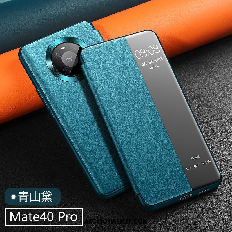 Futerał Huawei Mate 40 Pro Klapa Nowy Skórzany Futerał Anti-fall All Inclusive Pokrowce Tanie