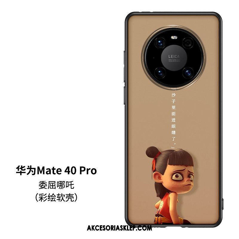 Futerał Huawei Mate 40 Pro Zakochani Chiński Styl Szkło Czerwony Netto Tendencja Pokrowce Tanie