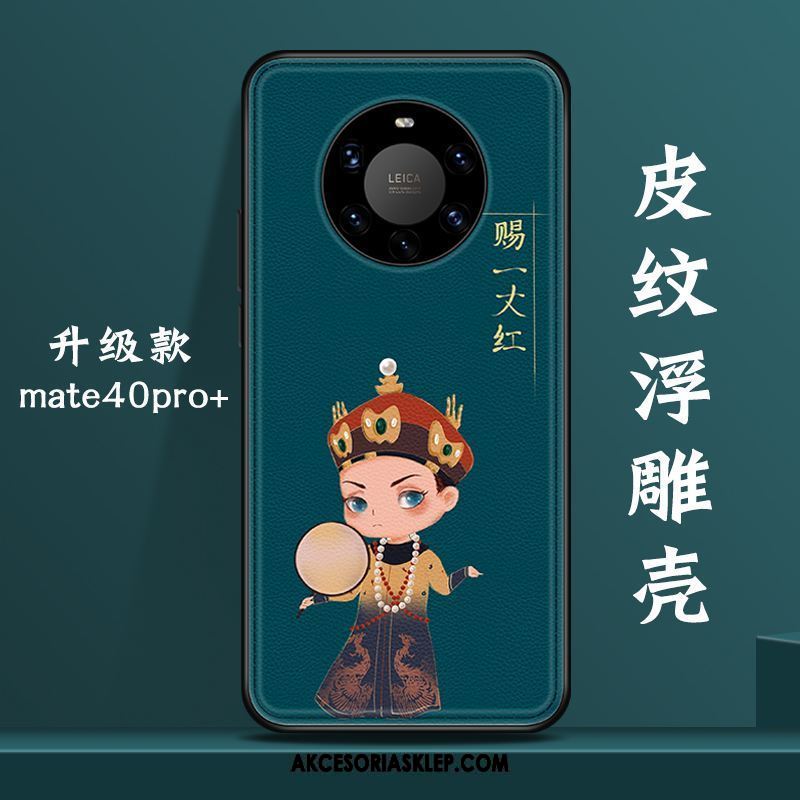 Futerał Huawei Mate 40 Pro+ Zielony Modna Marka Telefon Komórkowy Chiński Styl Anti-fall Pokrowce Tanie