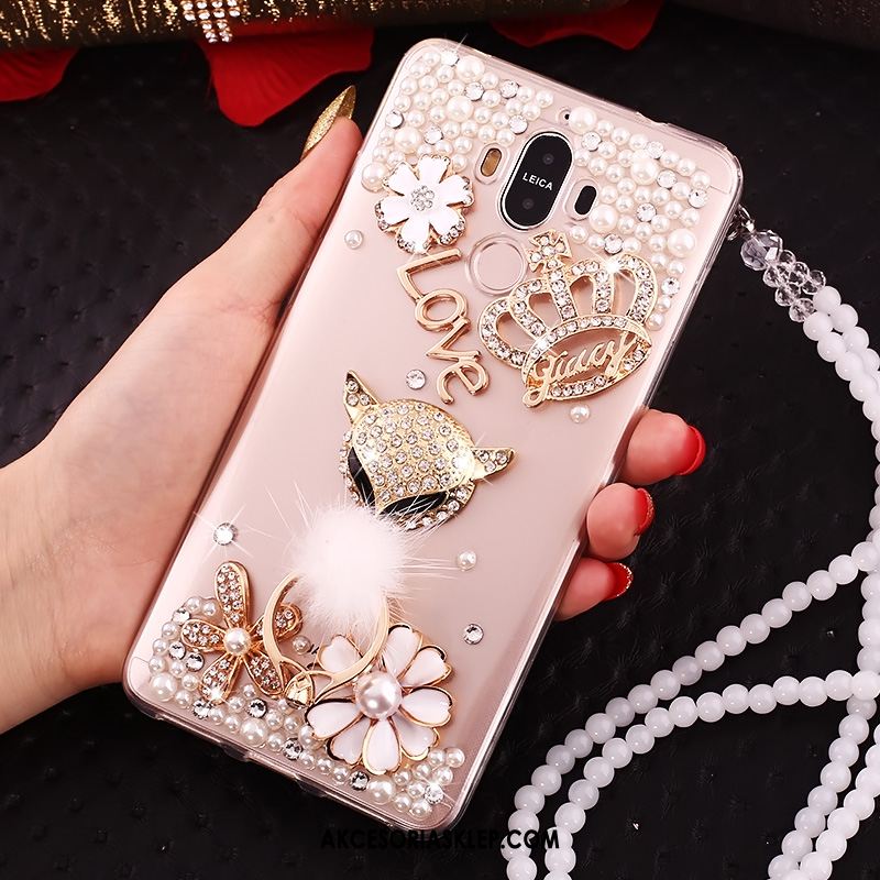 Futerał Huawei Mate 9 All Inclusive Anti-fall Przezroczysty Rhinestone Telefon Komórkowy Etui Tanie