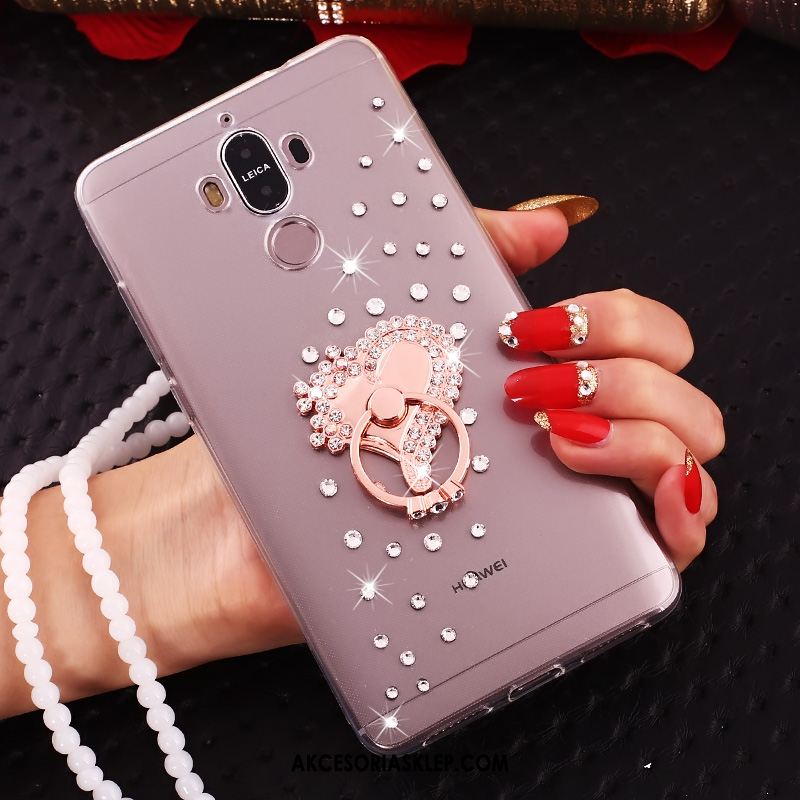 Futerał Huawei Mate 9 All Inclusive Anti-fall Przezroczysty Rhinestone Telefon Komórkowy Etui Tanie