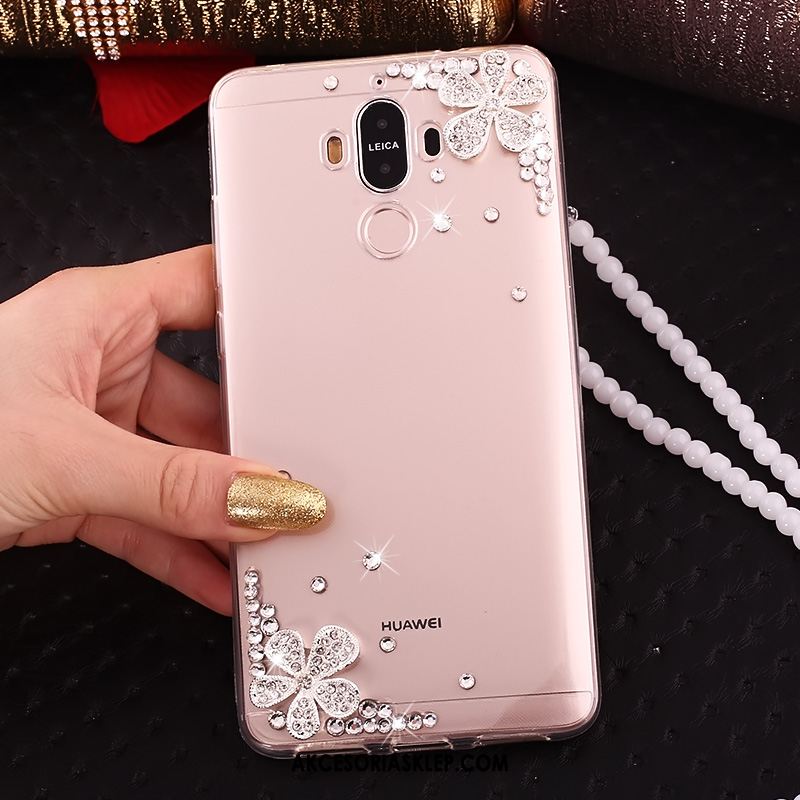 Futerał Huawei Mate 9 All Inclusive Anti-fall Przezroczysty Rhinestone Telefon Komórkowy Etui Tanie