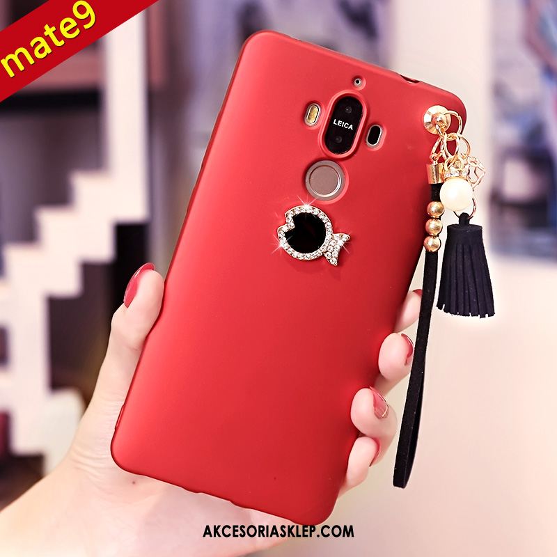 Futerał Huawei Mate 9 Czerwony Ochraniacz Obrzeża Miękki Telefon Komórkowy Etui Sprzedam