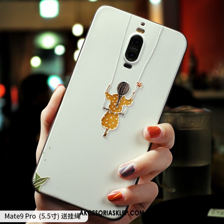 Futerał Huawei Mate 9 Pro Silikonowe Biały Anti-fall Telefon Komórkowy Etui Dyskont