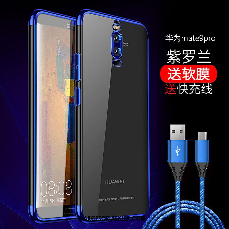 Futerał Huawei Mate 9 Pro Tendencja Miękki Telefon Komórkowy Anti-fall Niebieski Etui Sklep