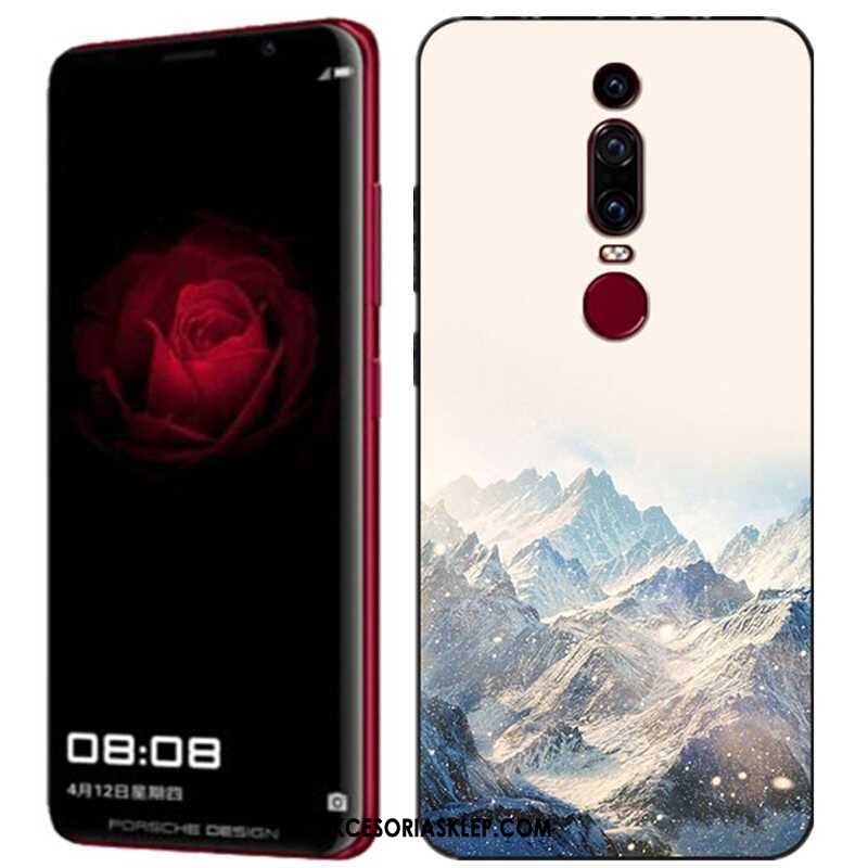 Futerał Huawei Mate Rs Telefon Komórkowy Trójwymiarowy Czarny Kolor Relief Obudowa Oferta