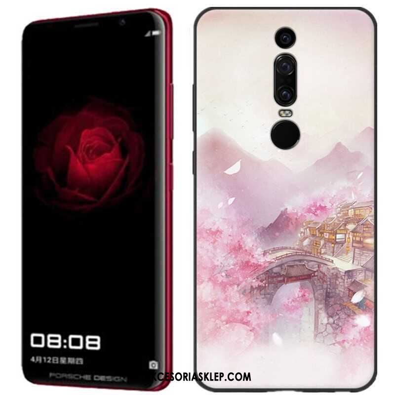 Futerał Huawei Mate Rs Telefon Komórkowy Trójwymiarowy Czarny Kolor Relief Obudowa Oferta