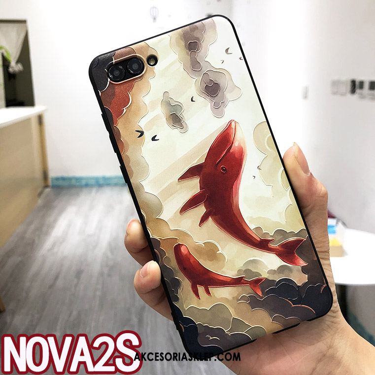 Futerał Huawei Nova 2s Anti-fall Ochraniacz Cienkie Kreatywne Ring Obudowa Tanie