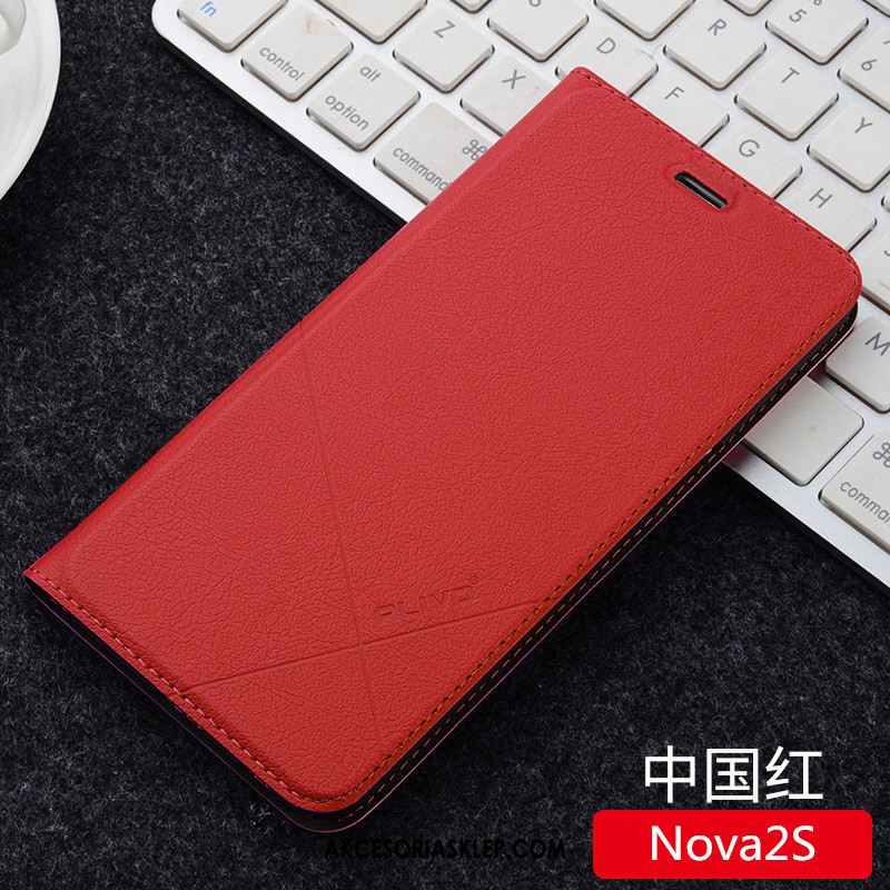 Futerał Huawei Nova 2s Klapa Ochraniacz Anti-fall Niebieski Tendencja Etui Kup