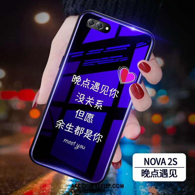 Futerał Huawei Nova 2s Trudno Niebieski Telefon Komórkowy Modna Marka All Inclusive Obudowa Tanie