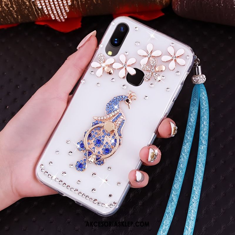 Futerał Huawei Nova 3 All Inclusive Anti-fall Czerwony Miękki Rhinestone Etui Tanie