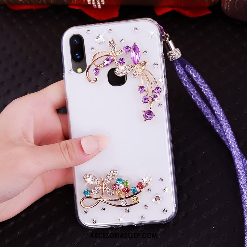 Futerał Huawei Nova 3 All Inclusive Anti-fall Czerwony Miękki Rhinestone Etui Tanie