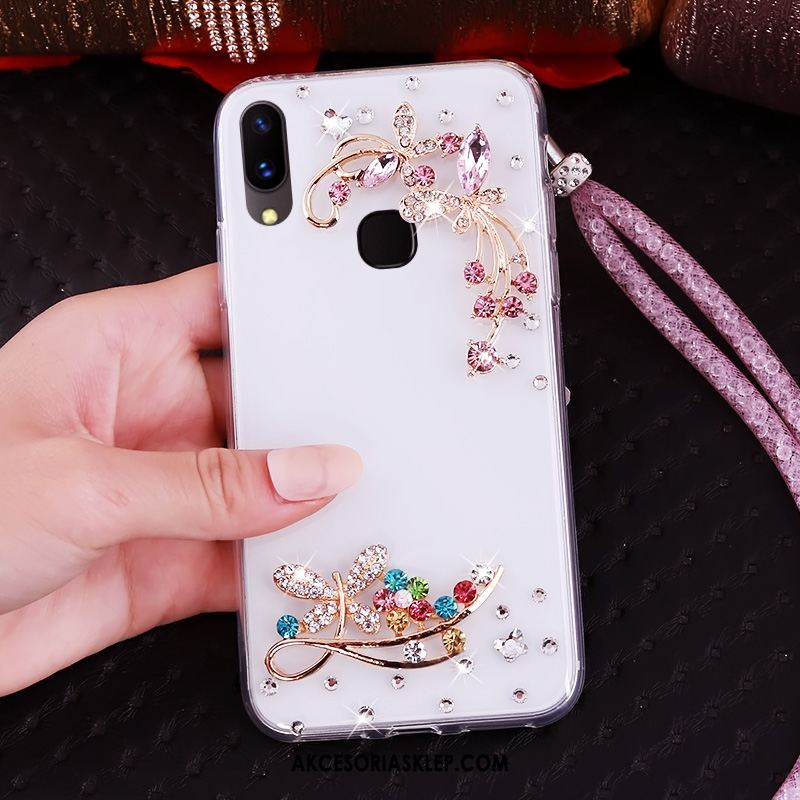 Futerał Huawei Nova 3 All Inclusive Anti-fall Czerwony Miękki Rhinestone Etui Tanie