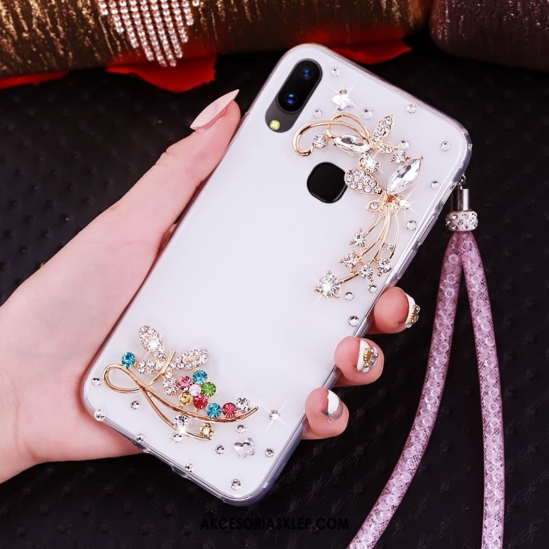 Futerał Huawei Nova 3 All Inclusive Anti-fall Czerwony Miękki Rhinestone Etui Tanie