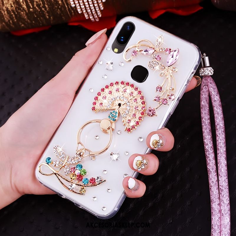 Futerał Huawei Nova 3 All Inclusive Anti-fall Czerwony Miękki Rhinestone Etui Tanie