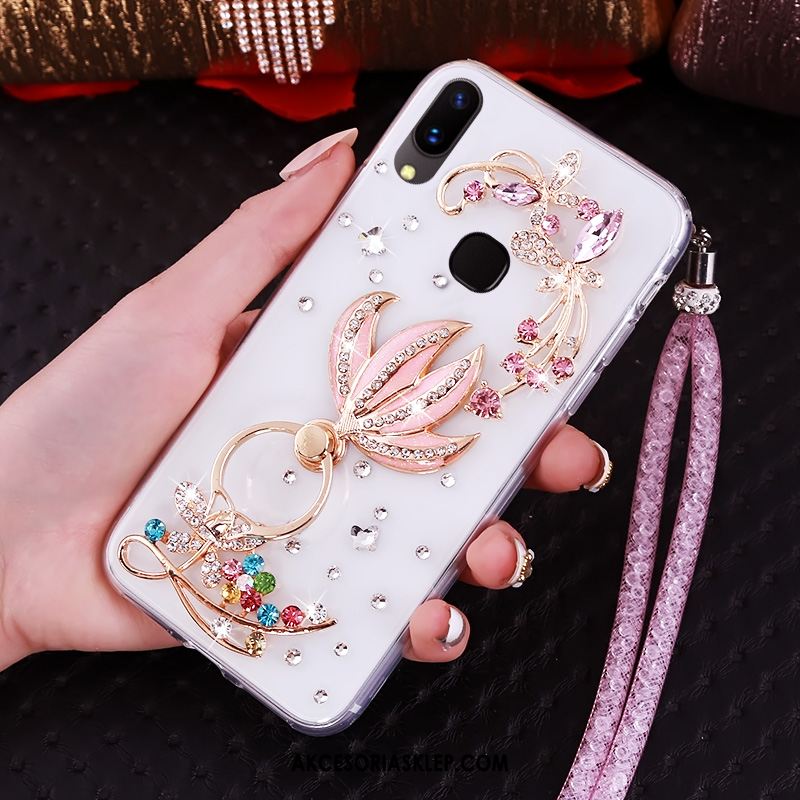 Futerał Huawei Nova 3 All Inclusive Anti-fall Czerwony Miękki Rhinestone Etui Tanie