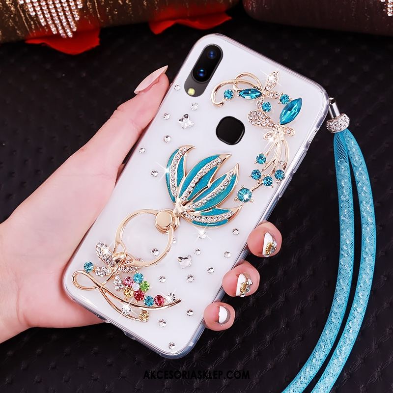 Futerał Huawei Nova 3 All Inclusive Anti-fall Czerwony Miękki Rhinestone Etui Tanie