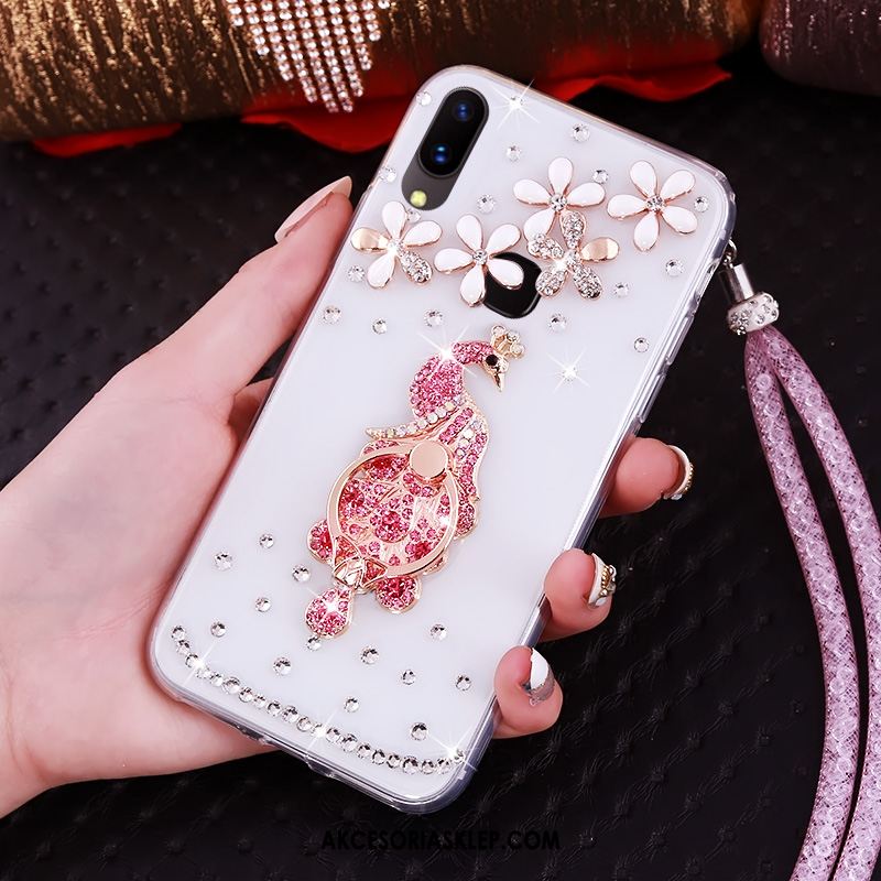 Futerał Huawei Nova 3 All Inclusive Anti-fall Czerwony Miękki Rhinestone Etui Tanie