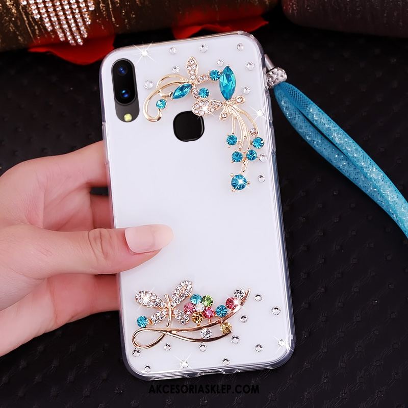 Futerał Huawei Nova 3 All Inclusive Anti-fall Czerwony Miękki Rhinestone Etui Tanie