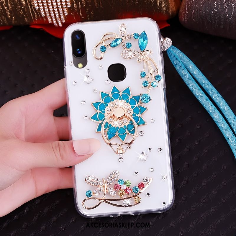 Futerał Huawei Nova 3 All Inclusive Anti-fall Czerwony Miękki Rhinestone Etui Tanie