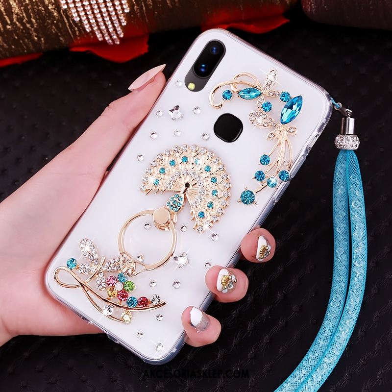 Futerał Huawei Nova 3 All Inclusive Anti-fall Czerwony Miękki Rhinestone Etui Tanie