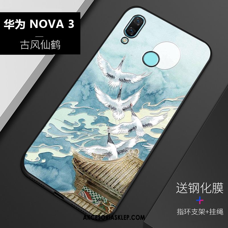 Futerał Huawei Nova 3 Anti-fall Niebieski Dostosowane Silikonowe Ochraniacz Obudowa Kup