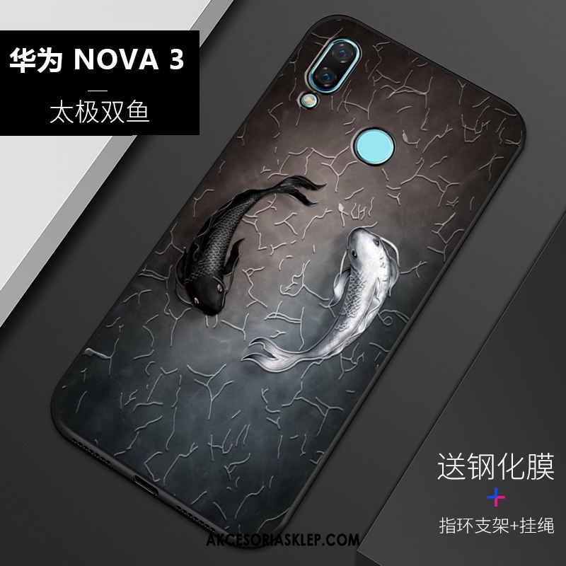 Futerał Huawei Nova 3 Anti-fall Niebieski Dostosowane Silikonowe Ochraniacz Obudowa Kup