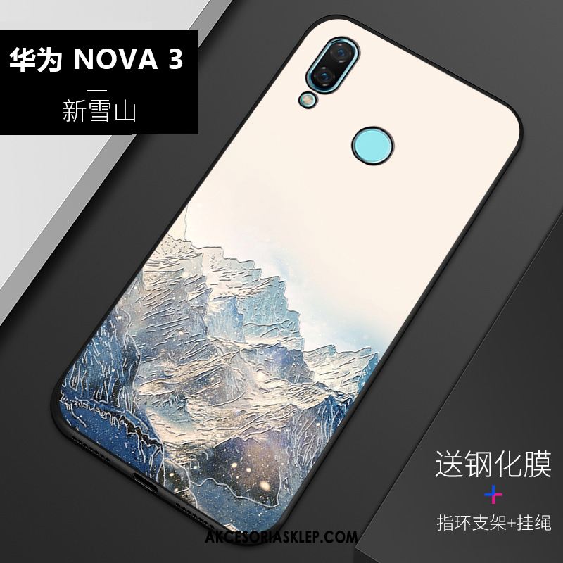 Futerał Huawei Nova 3 Anti-fall Niebieski Dostosowane Silikonowe Ochraniacz Obudowa Kup