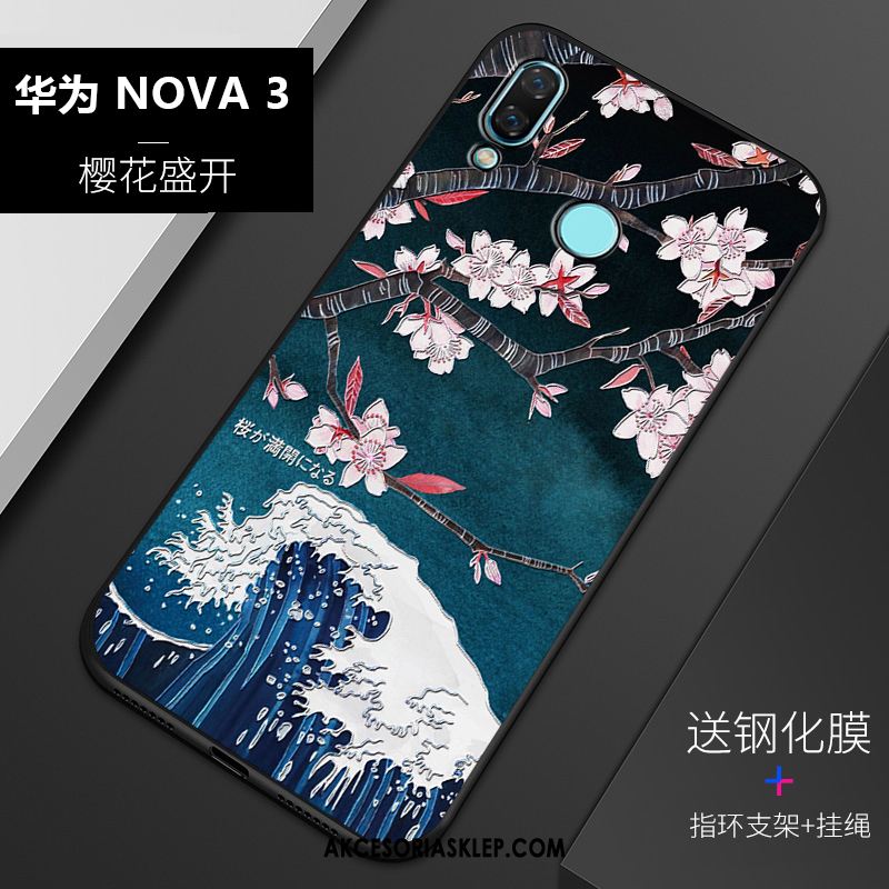 Futerał Huawei Nova 3 Anti-fall Niebieski Dostosowane Silikonowe Ochraniacz Obudowa Kup