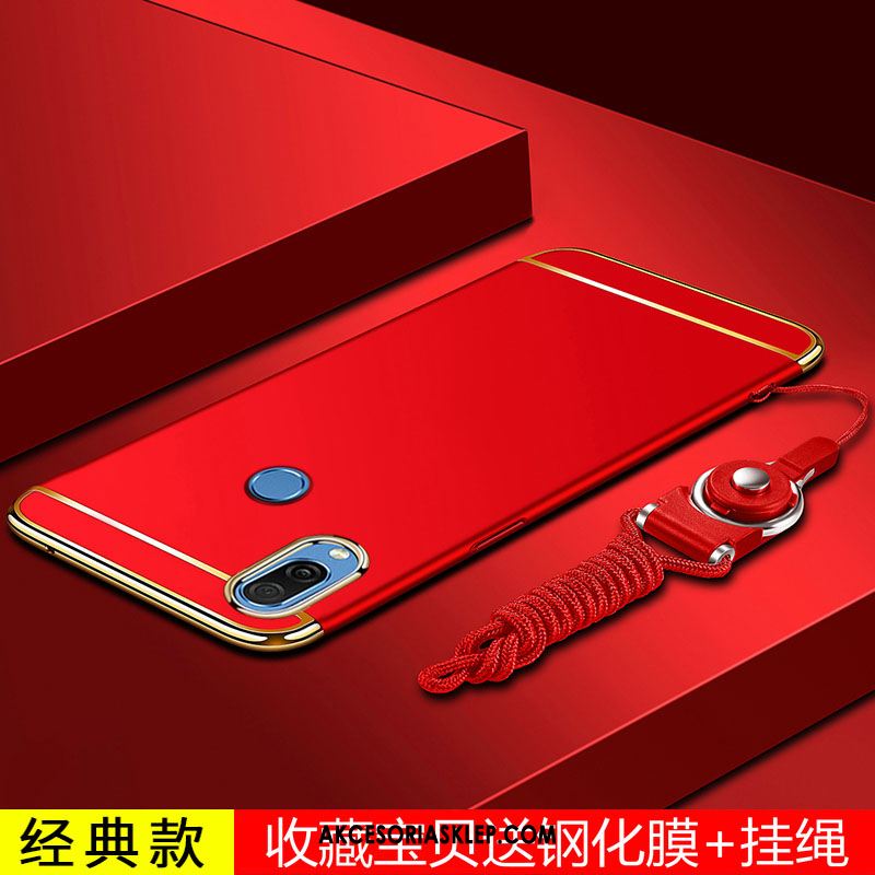 Futerał Huawei Nova 3e Nubuku Ochraniacz Anti-fall Cienkie Czerwony Obudowa Kup