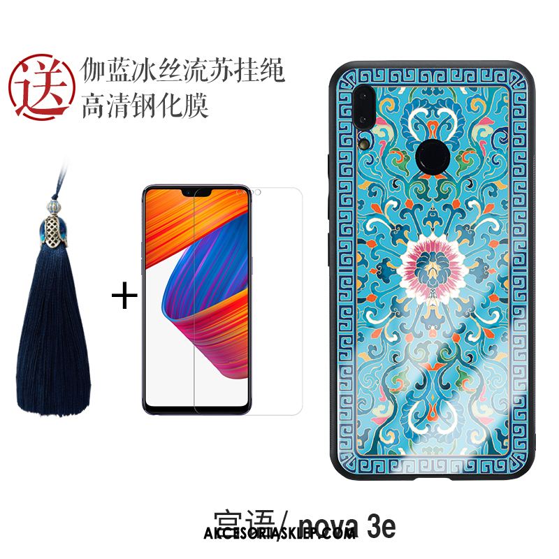 Futerał Huawei Nova 3e Ochraniacz Anti-fall Chiński Styl All Inclusive Z Frędzlami Obudowa Sklep