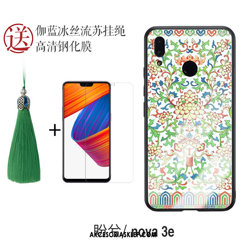 Futerał Huawei Nova 3e Ochraniacz Anti-fall Chiński Styl All Inclusive Z Frędzlami Obudowa Sklep