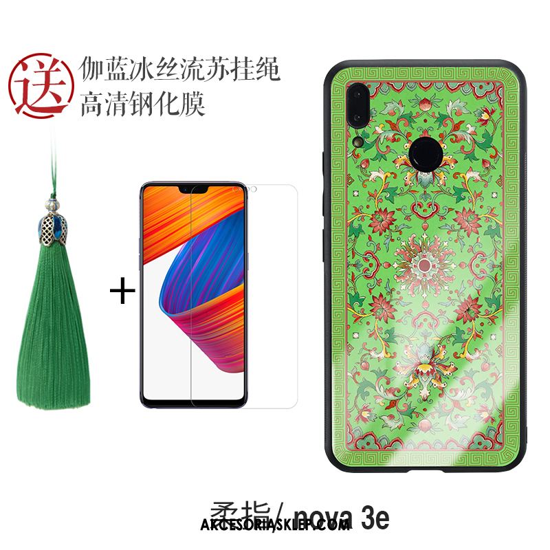 Futerał Huawei Nova 3e Ochraniacz Anti-fall Chiński Styl All Inclusive Z Frędzlami Obudowa Sklep