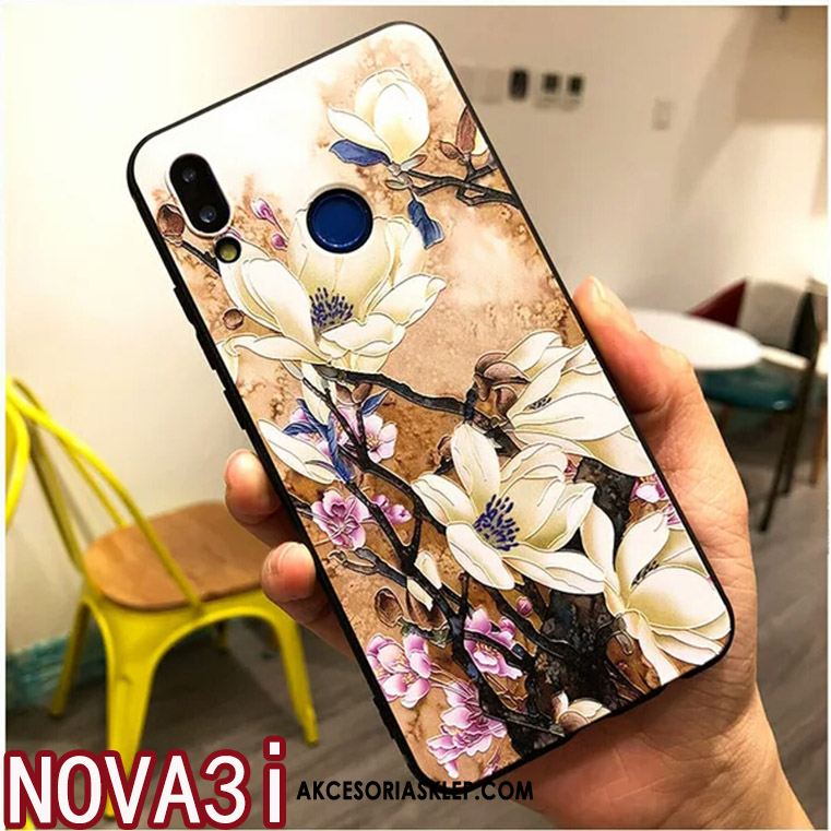 Futerał Huawei Nova 3i Ochraniacz Wiszące Ozdoby Kwiatowa All Inclusive Relief Etui Sklep