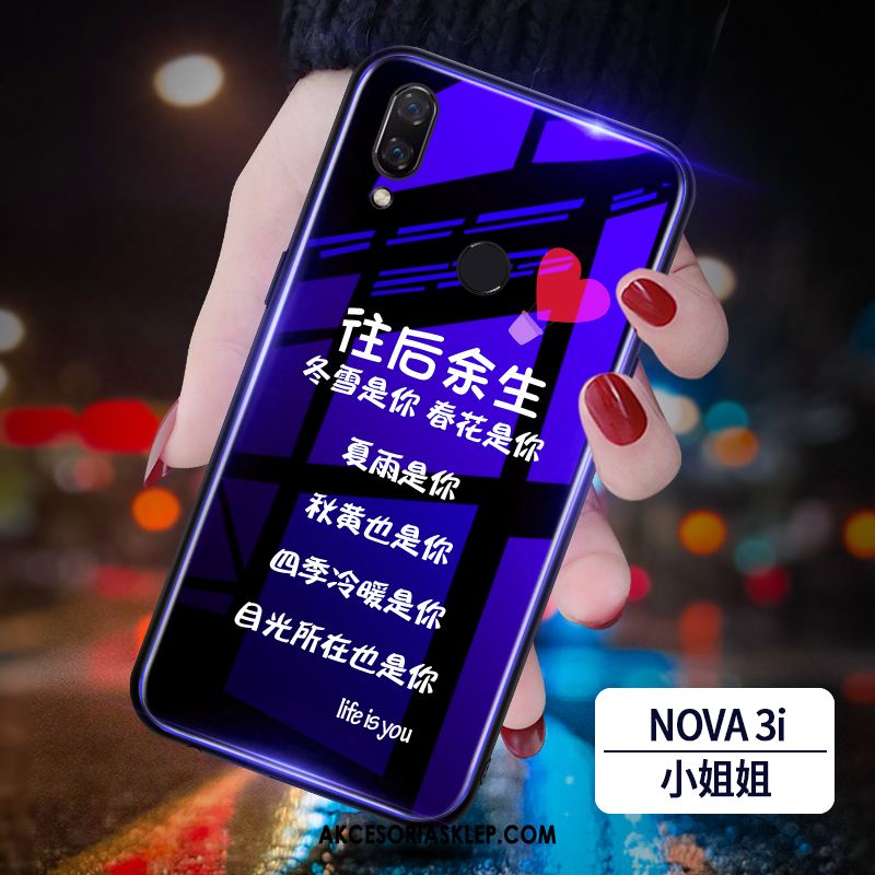 Futerał Huawei Nova 3i Trudno Niebieski Anti-fall Telefon Komórkowy All Inclusive Etui Tanie