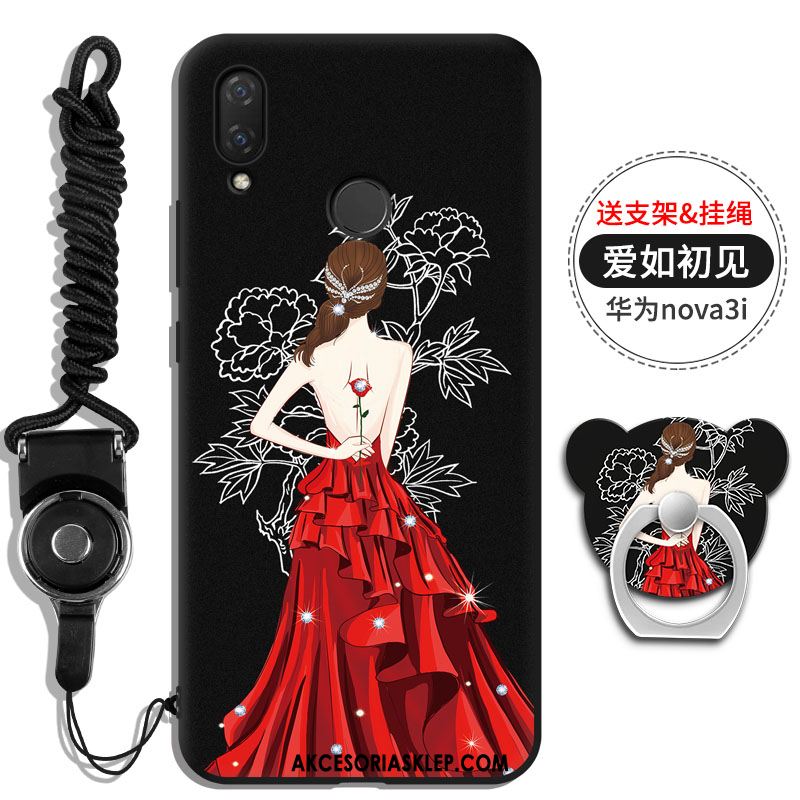 Futerał Huawei Nova 3i Wiszące Ozdoby Z Kryształkami Rhinestone Klamra Osobowość Obudowa Na Sprzedaż