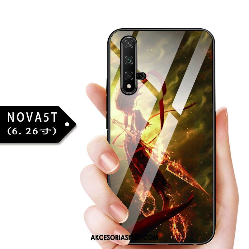 Futerał Huawei Nova 5t Niemowlę Szkło Cienka All Inclusive Telefon Komórkowy Pokrowce Tanie